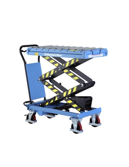 Hubtischwagen mit Rollenbahn SPR von Hanselifter