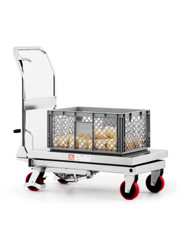 Hubtischwagen INOXX-M aus Edelstahl