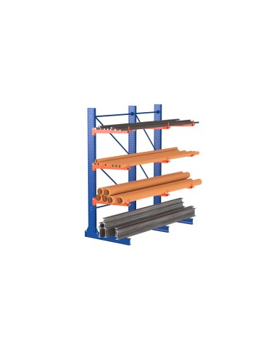 KRAGARMREGAL EINSEITIG GRUNDELEMENT 3m hoch - 80cm armtiefe - 1.1m breit