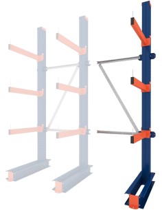 KRAGARMREGAL EINSEITIG ANBAUELEMENT 3m hoch - 80cm armtiefe - 1.1m breit 2