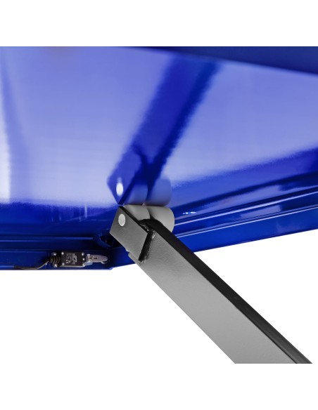 Flacher Scherenhubtisch TABLE-LOW mit Auffahrrampe