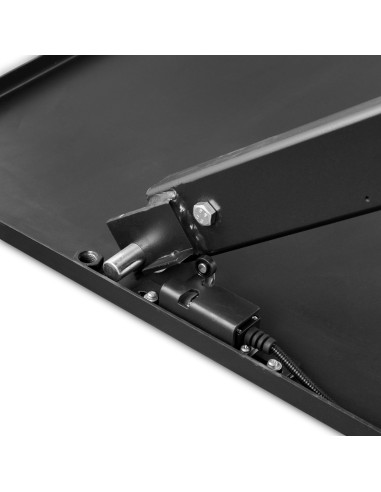 Flacher Scherenhubtisch TABLE-LOW mit Auffahrrampe