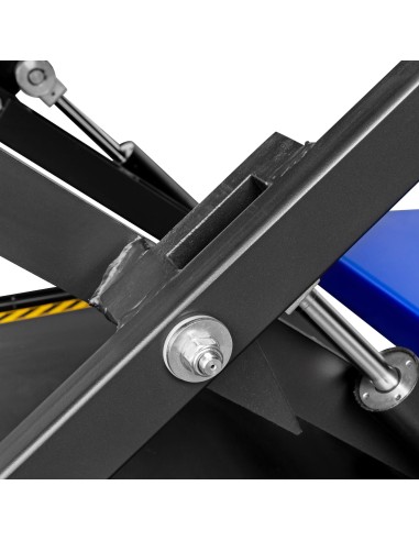 Flacher Scherenhubtisch TABLE-LOW mit Auffahrrampe