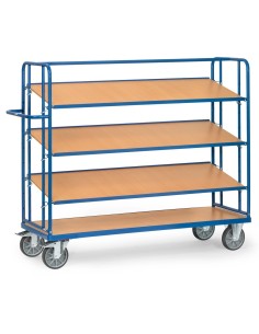 Etagenwagen mit 3 losen und verstellbaren Böden