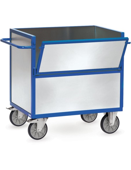 Fetra Blechkastenwagen, verzinkt