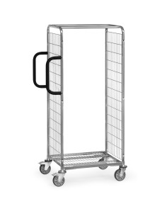 Fetra Drahtgitter-Kommissionierwagen, Höhe 1625 mm