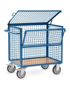 Fetra Drahtkastenwagen mit Deckel