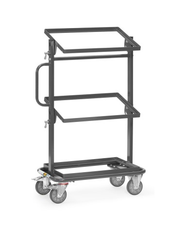 Fetra ESD-Beistellwagen mit neigbaren Ladeflächen