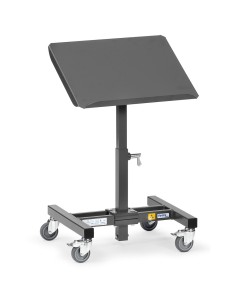 Fetra ESD-Materialständer, höhenverstellbar + neigbar Ladefläche 510 x 410 mm