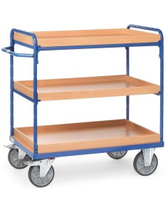 Fetra Etagenwagen mit 3 Kästen