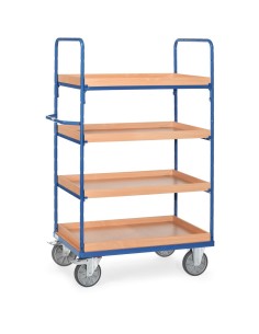 Fetra Etagenwagen mit 4 Kästen, Höhe 1800 mm