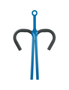 Fetra Handpritschenwagen mit 4 Drahtgitterwänden, 1000 mm hoch, Vollgummibereifung, Zugöse an Deichsel 2