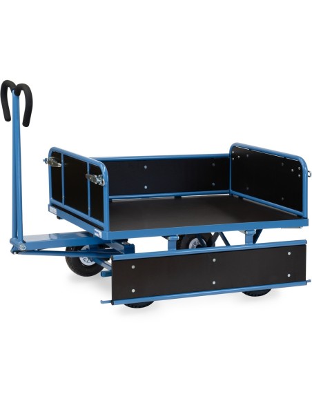 Fetra Handpritschenwagen mit Bordwänden, Luftbereifung