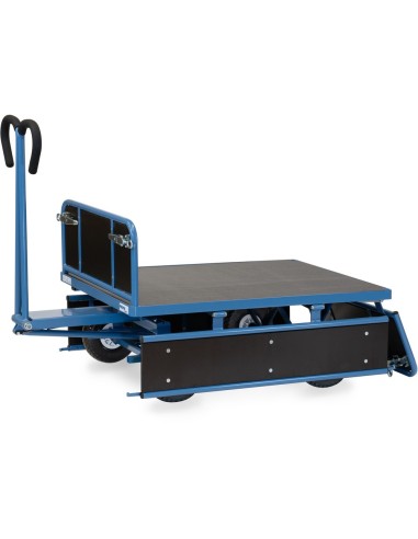 Fetra Handpritschenwagen mit Bordwänden, Luftbereifung