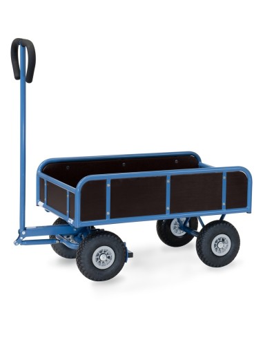 Fetra Handwagen, 2-Achser mit 4 Wänden