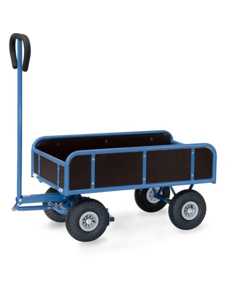 Fetra Handwagen, 2-Achser mit 4 Wänden