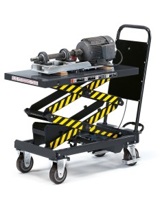 Fetra Hubtischwagen mit Doppel-Schere, Ladefläche 1010 x 520 mm 2