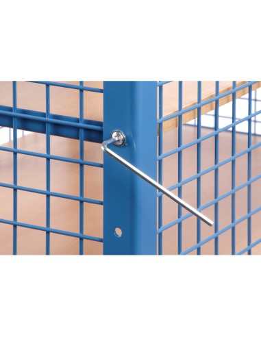 Fetra Kastenwagen 750 kg, mit TOTALSTOP, offen, 1 fester und 4 lose Böden