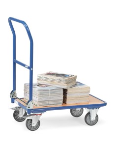 Fetra Klappwagen mit 1 Bügel, blau 2