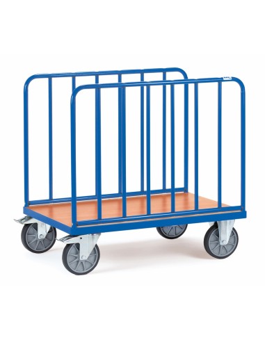 Fetra Längswandwagen mit vertikalen Streben, Höhe 750 mm