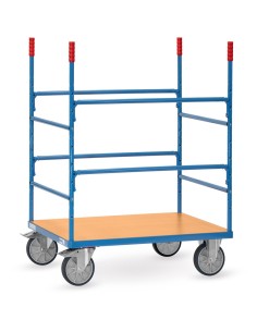 Fetra Materialwagen mit einschraubbaren Auflagen für Langmaterialien
