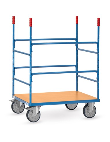 Fetra Materialwagen mit einschraubbaren Auflagen für Langmaterialien