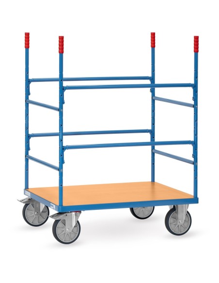 Fetra Materialwagen mit einschraubbaren Auflagen für Langmaterialien