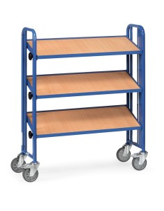 Fetra Montagewagen mit Bodenplatten, einseitige Ausführung