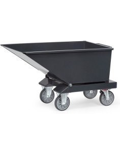 Fetra Muldenkipper, 250 Liter, Tragkraft 750 kg, Grau 2
