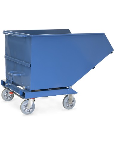 Fetra Muldenkipper, 800 Liter, Tragkraft 800 kg, Blau