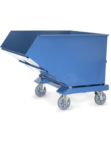 Fetra Muldenkipper, 800 Liter, Tragkraft 800 kg, Blau