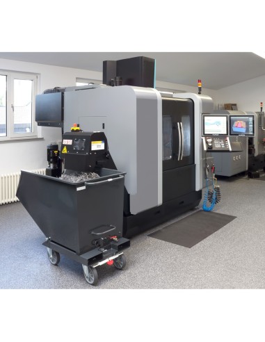 Fetra Muldenkipper, 800 Liter, Tragkraft 800 kg, Grau