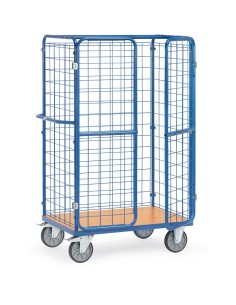 Fetra Paketwagen mit Drahtgitter und Doppelflügeltüren, 1800mm