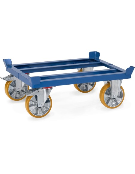 Fetra Paletten-Fahrgestell, 1050 kg, Polyurethan-Bereifung