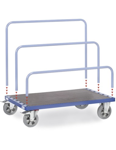 Fetra Plattenwagen für Einsteckbügel