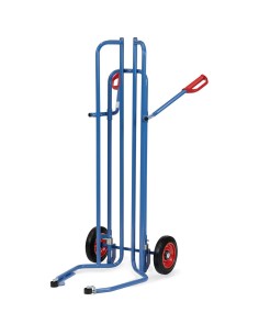 Fetra Reifenkarre mit Anlaufrollen, Tragkraft 200 kg, Höhe 1500 mm