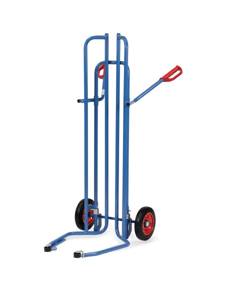 Fetra Reifenkarre mit Anlaufrollen, Tragkraft 200 kg, Höhe 1500 mm
