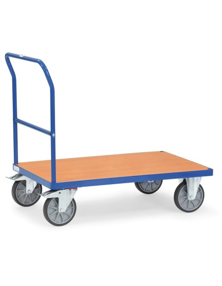 Fetra Schiebebügelwagen bis 600 kg Tragkraft, blau