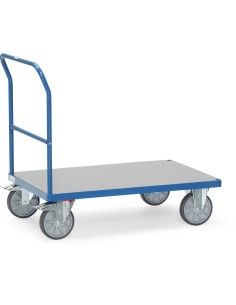 Fetra Schiebebügelwagen bis 600 kg Tragkraft, Hart-PVC-Plattform