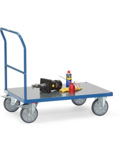 Fetra Schiebebügelwagen bis 600 kg Tragkraft, Hart-PVC-Plattform 2