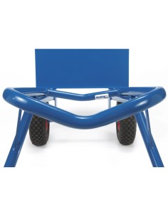 Fetra Stahlrohrkarre, Tragkraft 200 kg, Höhe 1150 mm 2