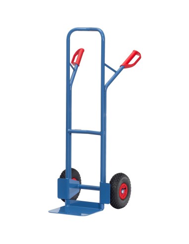 Fetra Stahlrohrkarre, Tragkraft 300 kg, Höhe 1300 mm