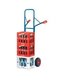 Fetra Stahlrohrkarre, Tragkraft 300 kg, Höhe 1600 mm 2