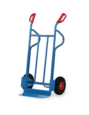 Fetra Stahlrohrkarre, Tragkraft 350 kg, Höhe 1200 mm