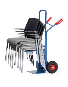 Fetra Stuhlkarre, Tragkraft 300 kg, Höhe 1300 mm, Schaufelbreite 320 mm B1345 2