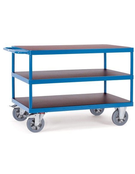 Fetra Super-Multi-Vario-Tischwagen mit 3 Böden