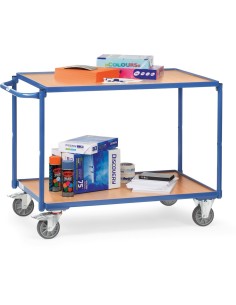 Fetra Tischwagen mit 2 Böden 2