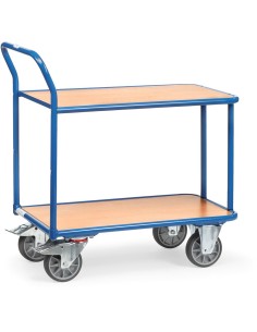 Fetra Tischwagen mit 2 Etagen 400 kg