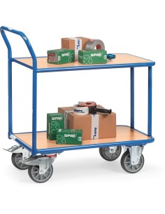 Fetra Tischwagen mit 2 Etagen 400 kg 2