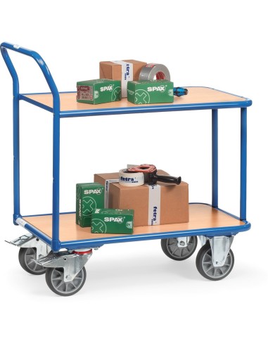 Fetra Tischwagen mit 2 Etagen 400 kg